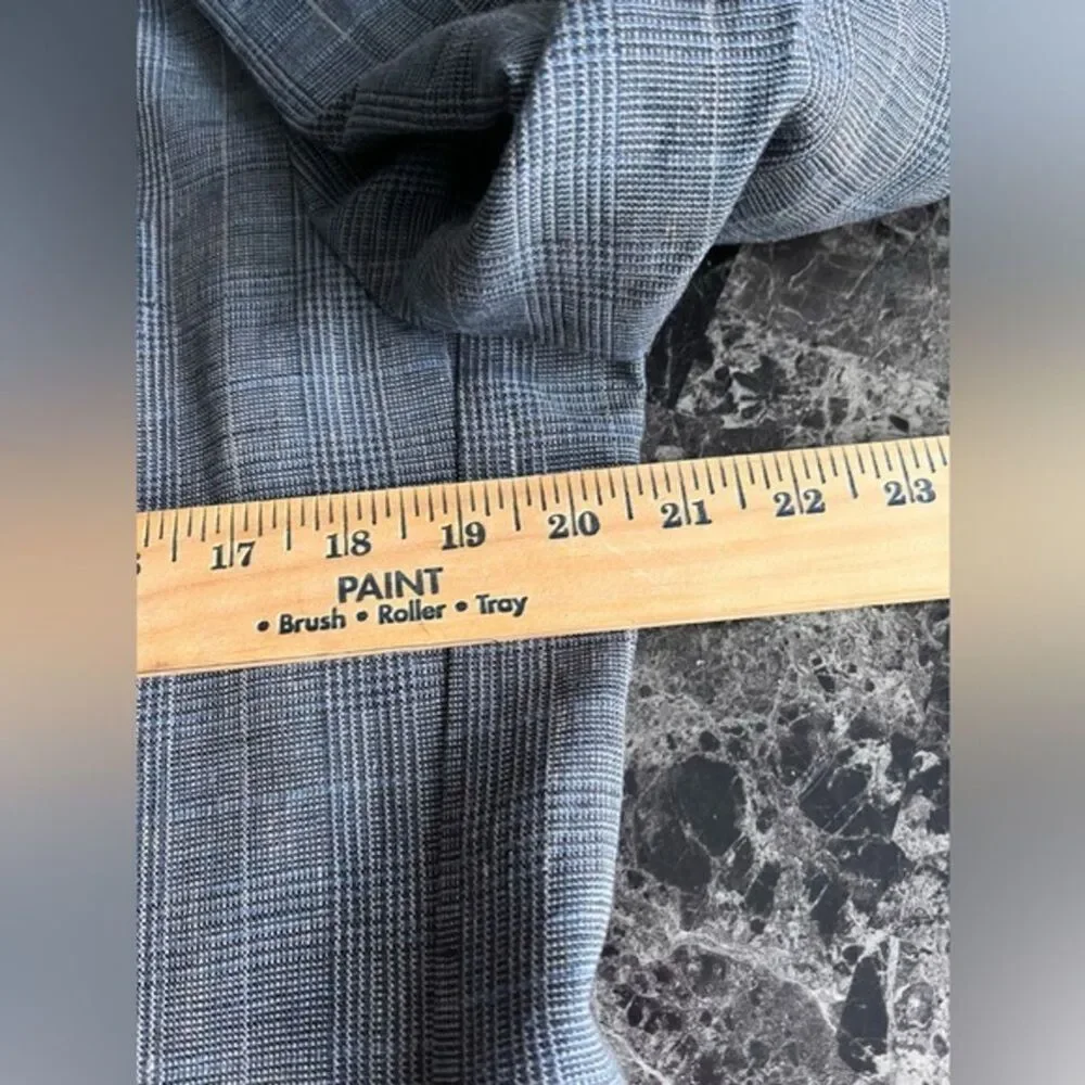 J‎ Crew Men's Thompson Plaid Blazer 100% Linen Slim Fit  $298 Size 36R Formal